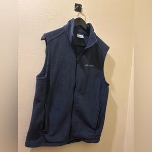 Columbia Navy Fleece Vest